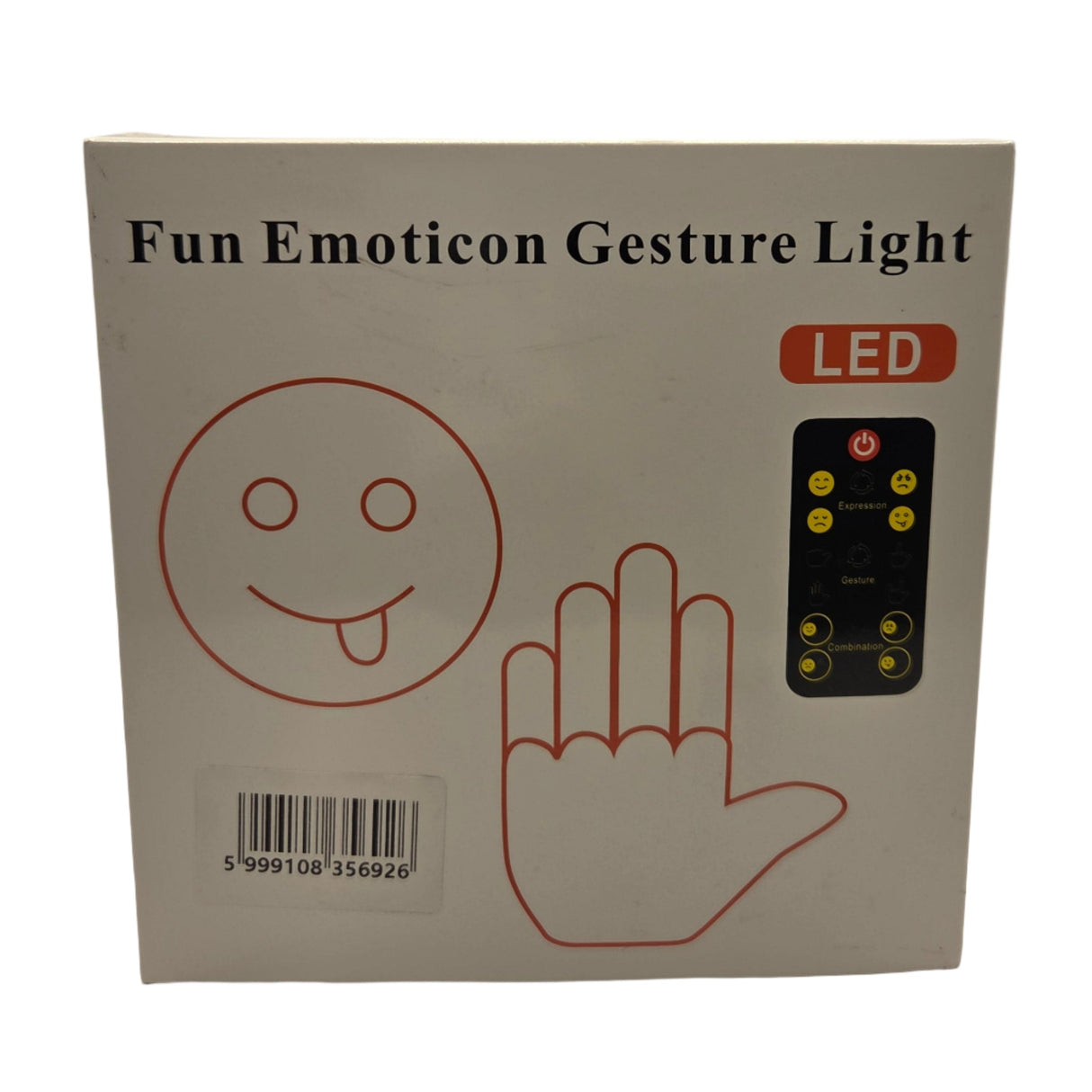 LED Message Display with Remote – Fun Faces & Gestures