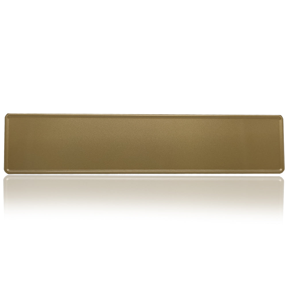 Custom Embossed Nameplate