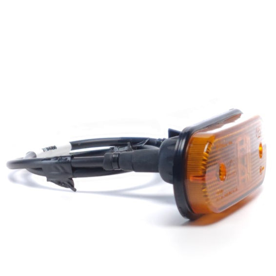 Aspöck Unipoint LED Position Lamp Amber with 0.5m Cable