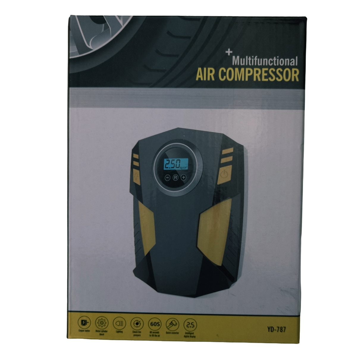 Multifunctional 12V Car Air Compressor