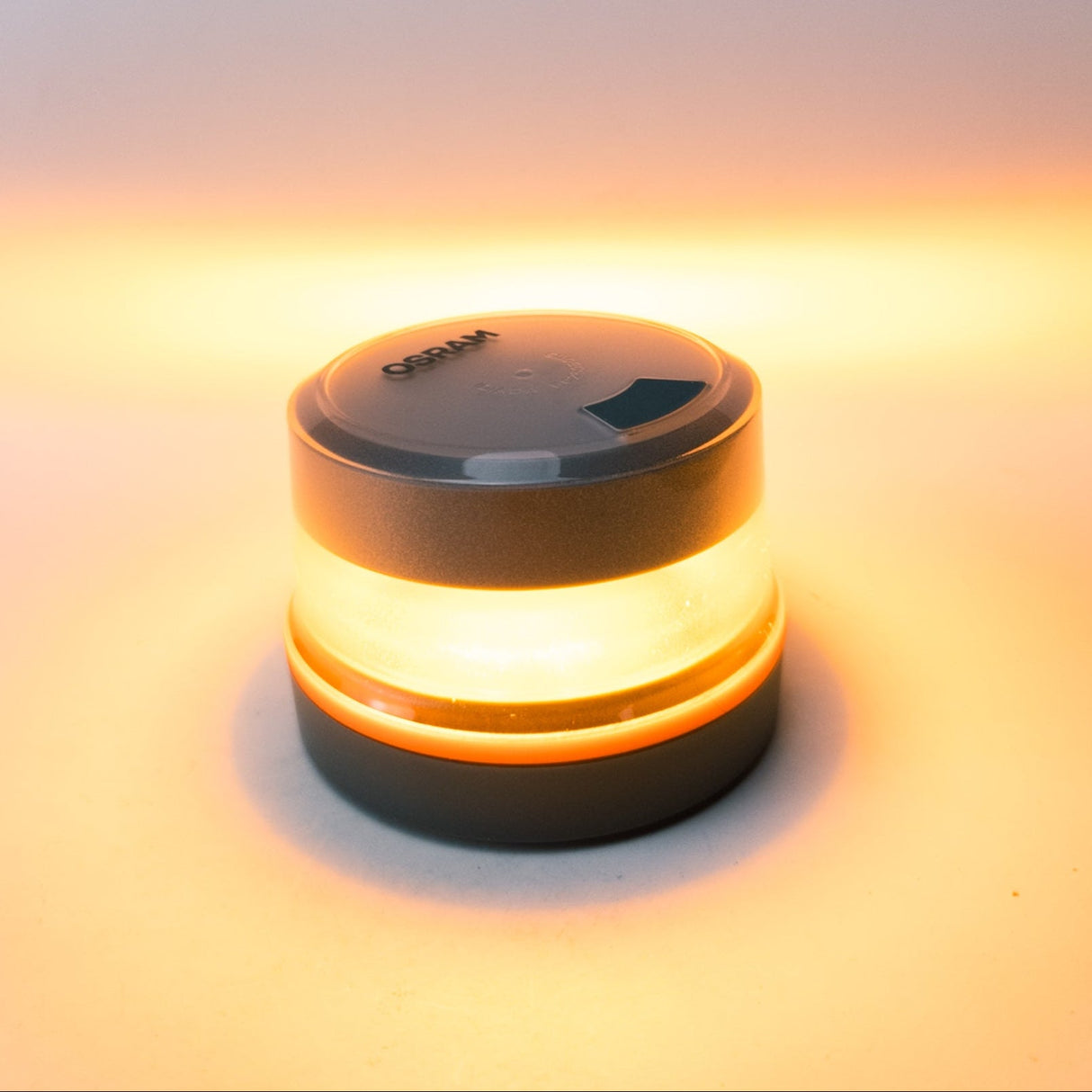Yellow LED Warning Beacon with Magnetic Mount 360°