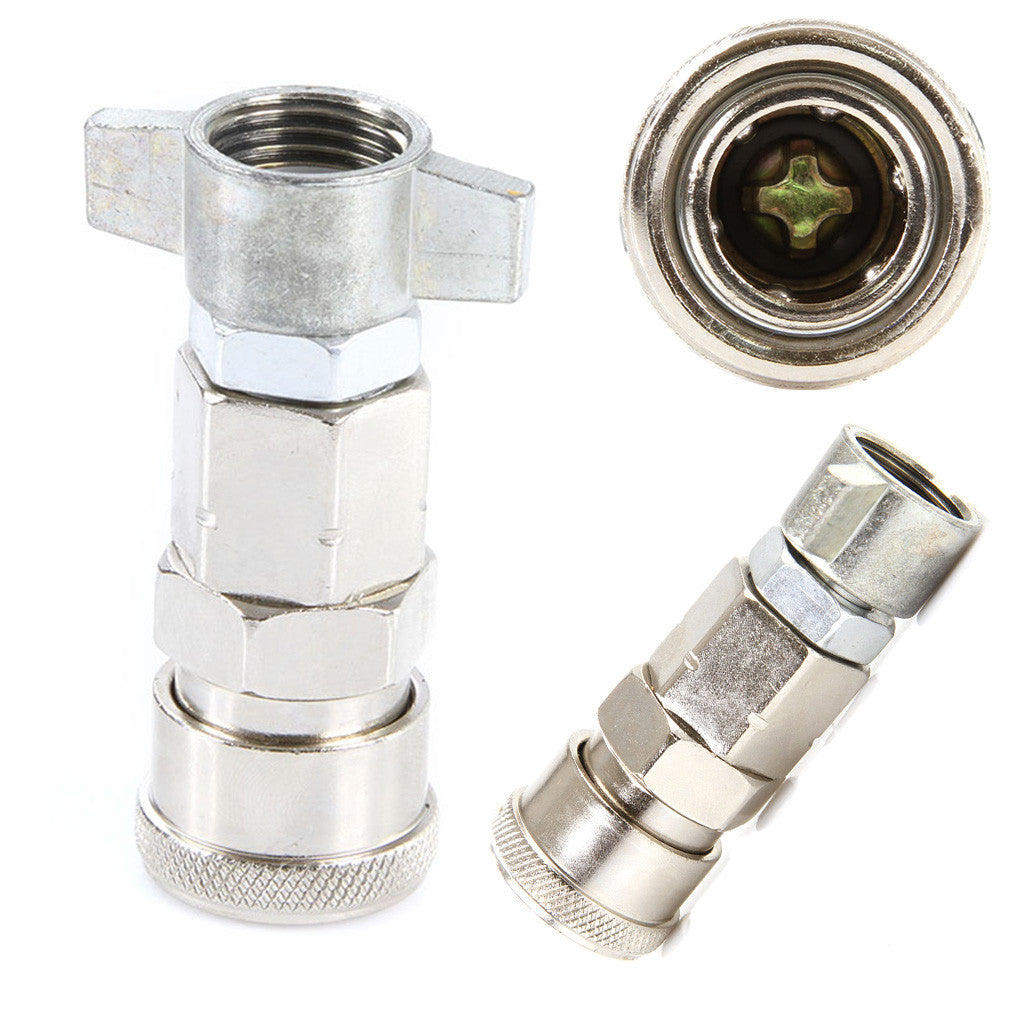 Quick-Connect Fitting for Air Tank Valve