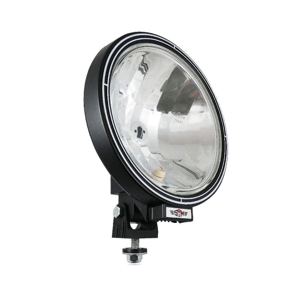 Round High Beam Headlight with White Position Light