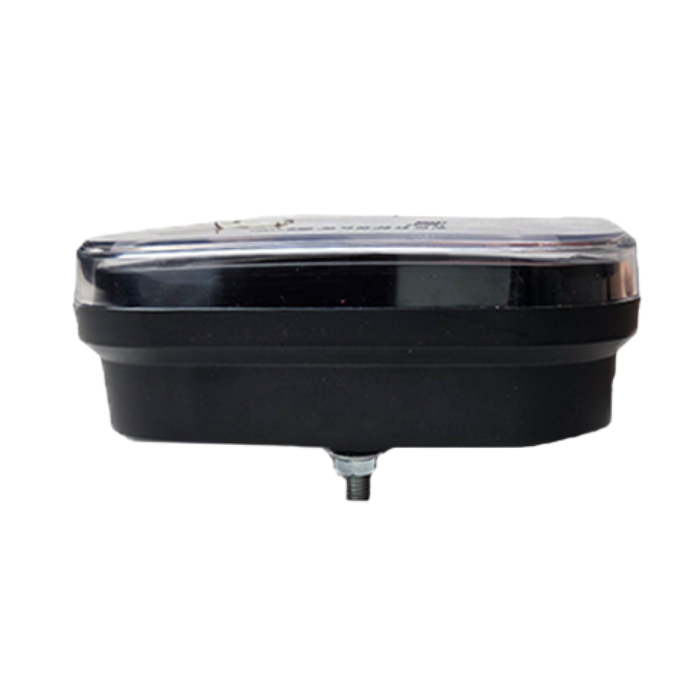 LED Rear Light with 5 Functions and Triangle Reflector, 12V