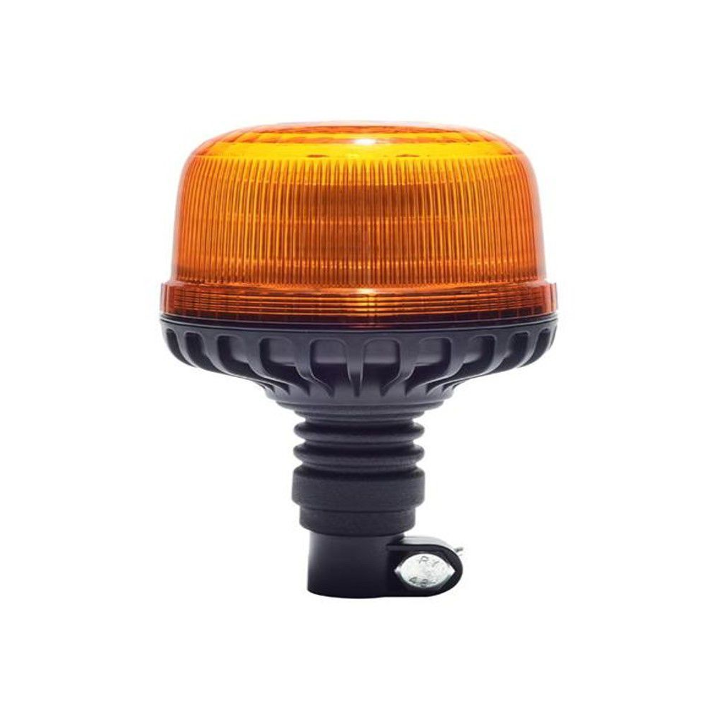 Yellow LED Strobe Beacon 12V/24V, 16 LEDs