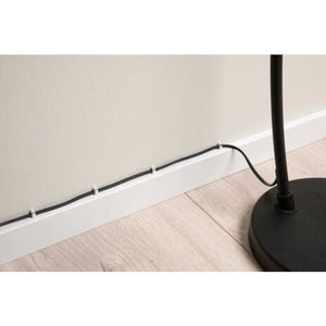 Cable Organizer Set – 3 Sizes, White, 100 pcs