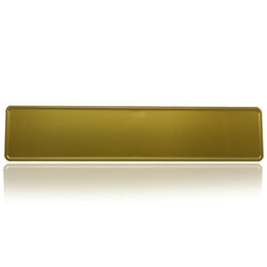 Custom Embossed Nameplate