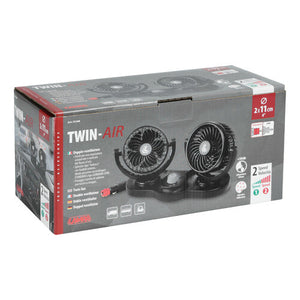 Double Car Fan Ø 11 cm 24V