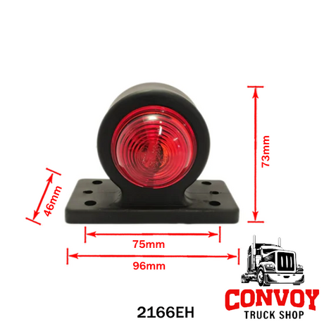 Omega Shape Marker Rubber Lamp with Bulb