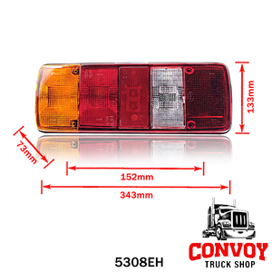 5-Chamber Prism Tail Lamp for MAN Trucks