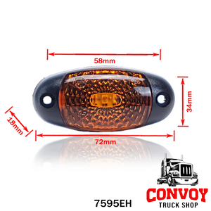 LED Position Light Oval Small