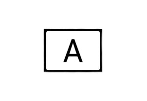 Waste Transport Vehicle "A" Sign 300 x 400 mm