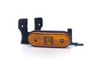 Aspöck Unipoint LED Position Lamp with Amber Bracket for Schmitz