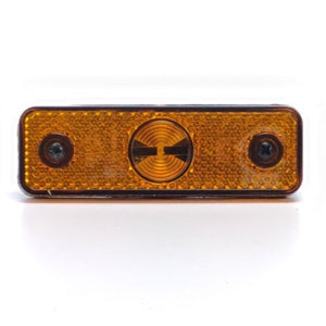 Flatpoint Aspöck Amber LED Side Marker Light – Recessed Mount