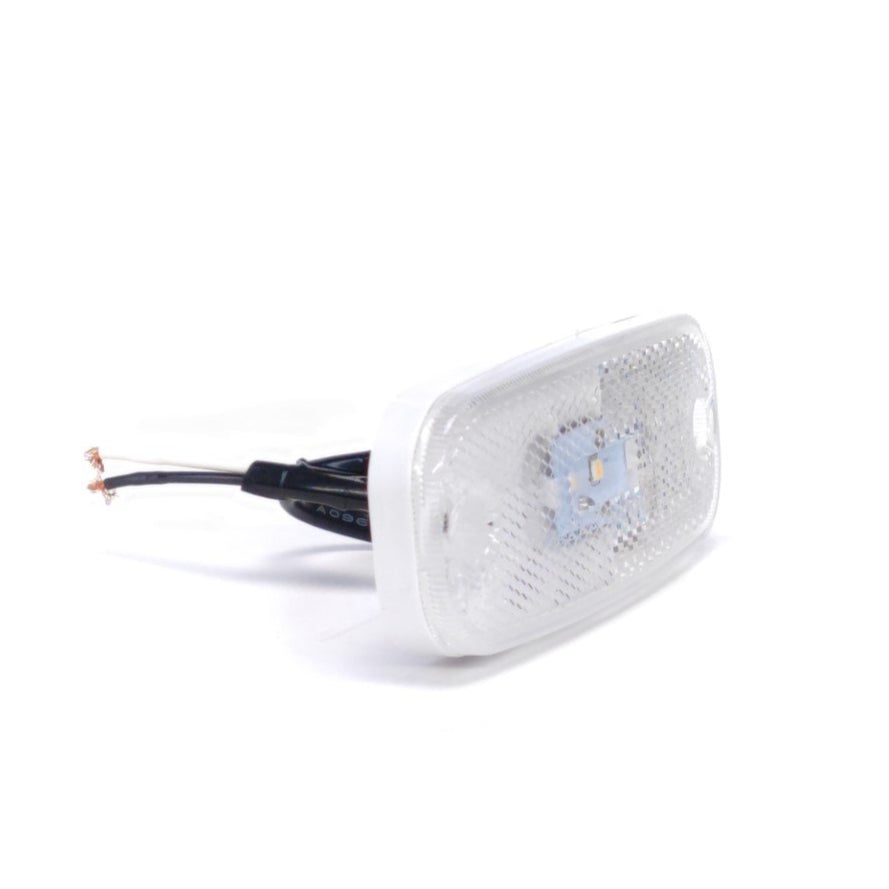 Rounded LED Side Marker Lamp 2LED 12/24V