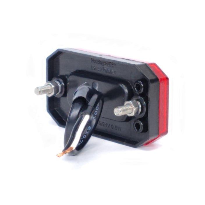 Rectangular LED Side Marker Lamp 2LED 12/24V