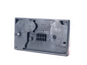 Rectangular Trailer Lamp with Triangle Reflector