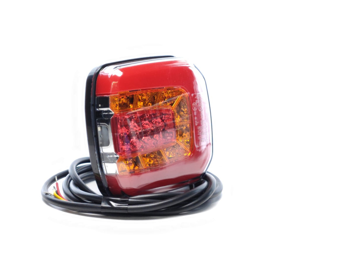 Universal 3-Function LED Rear Light Cube 12/24V (Non-Reflector)