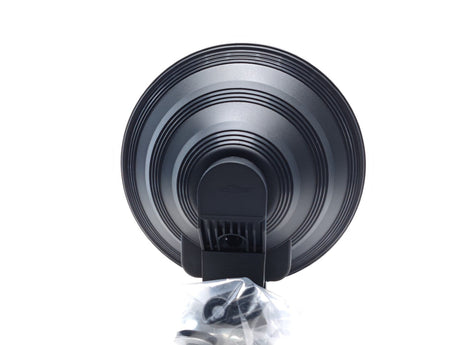 Round High Beam Headlight with White Lens and LED Position Light