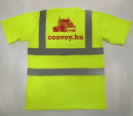 High-Visibility T-Shirt with convoy.hu Logo