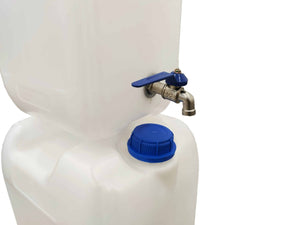 Plastic Dispenser Canister with Metal Tap