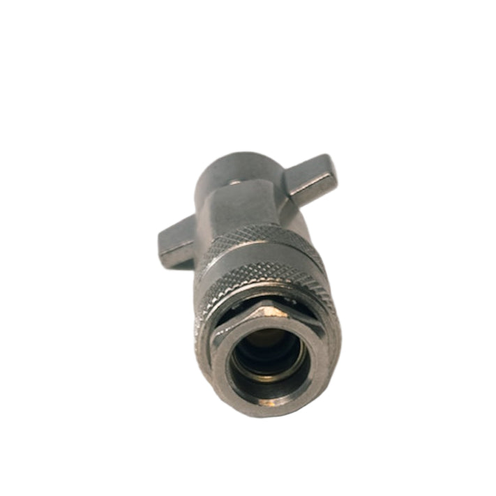 Quick-Connect Fitting for Air Tank Valve