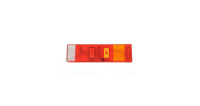 Rear LED Lamp Lens, 7-Chamber, Large, with Reflector