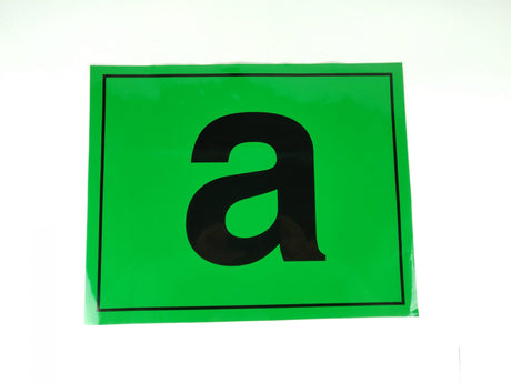 Sticker A (Agricultural Goods)