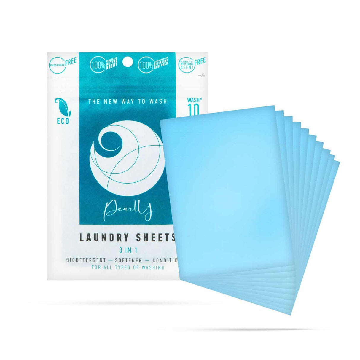 3-in-1 Laundry Sheets - 10 Sheets per Pack