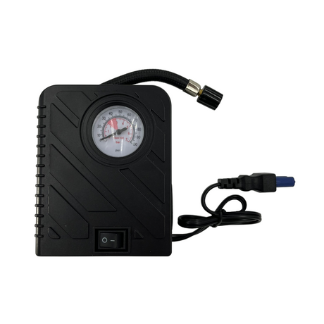 12V Multi-Function Jump Starter with Compressor, Charger & Flashlight