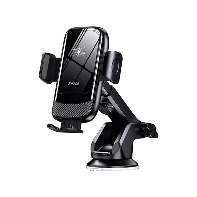 Car Phone Holder with Suction Cup & Wireless Charging JH034
