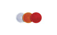 Prisme rond autocollant – 60 mm ou 80 mm, blanc, rouge ou orange