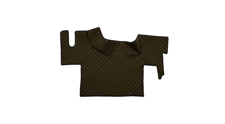 Quilted Faux Leather Floor Mat for Renault T Flat-Floor