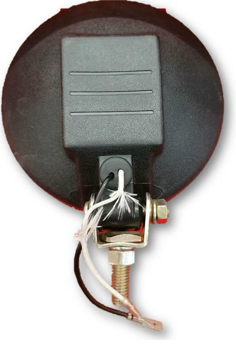 Farol de longo alcance redondo branco com lâmpada 12V H3 – 150mm