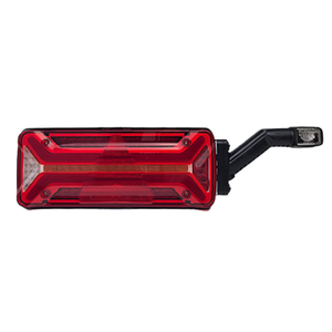 Trailer Rear Light with Flexible Rubber Lamp, 4-Pin Connector