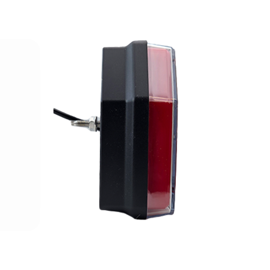 LED Rear Light, 3-Function, Triangle Reflector, Wired, Left, Canbus, 12V