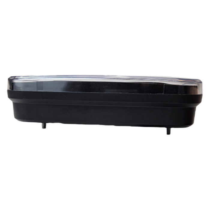 LED Rear Light with 5 Functions and Triangle Reflector, 12V