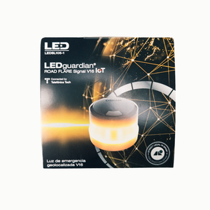 Gyrophare LED jaune 360° avec fixation magnétique