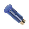 Luz Indicadora LED Azul 24V – Formato Redondo