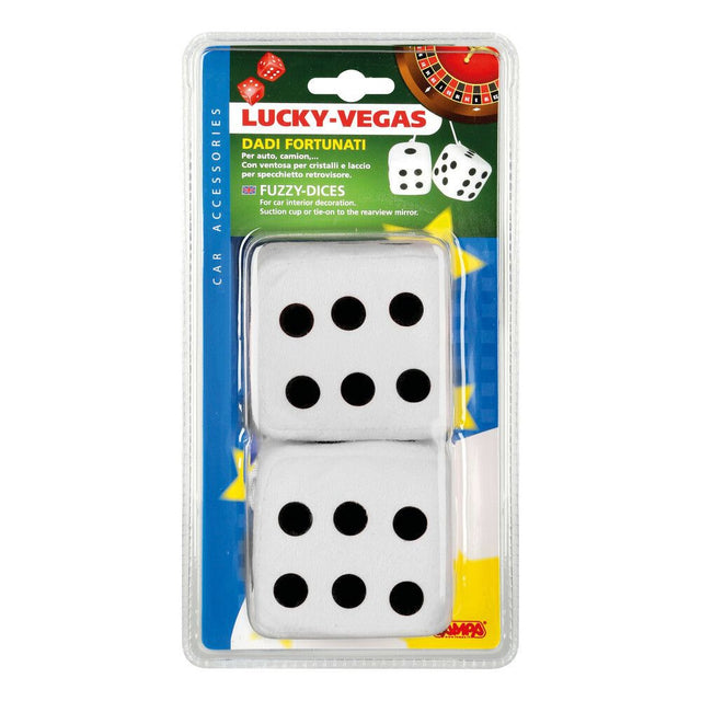 Plush Dice Set for Cars – 2 pcs