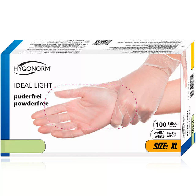 Disposable Vinyl Gloves XL – Box of 100