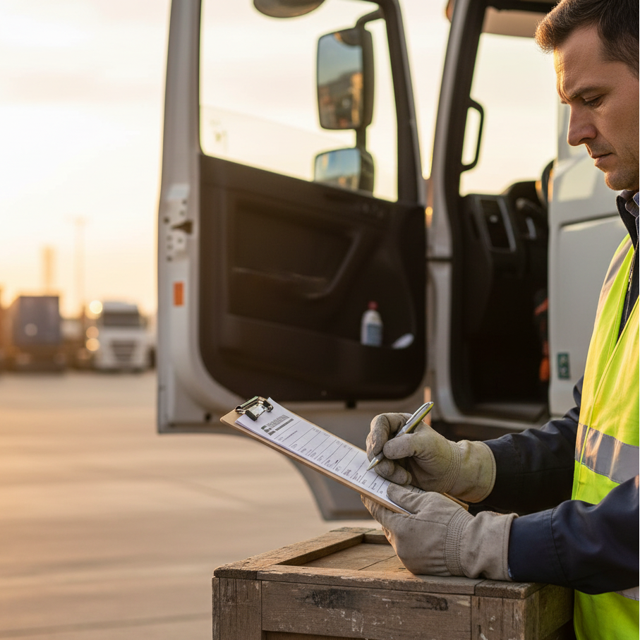 Hungarocamion Bamboo Clipboard