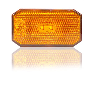 Rectangular LED Side Marker Lamp 2LED 12/24V