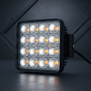 LED Work Light with Flashing Function White/Amber 35W