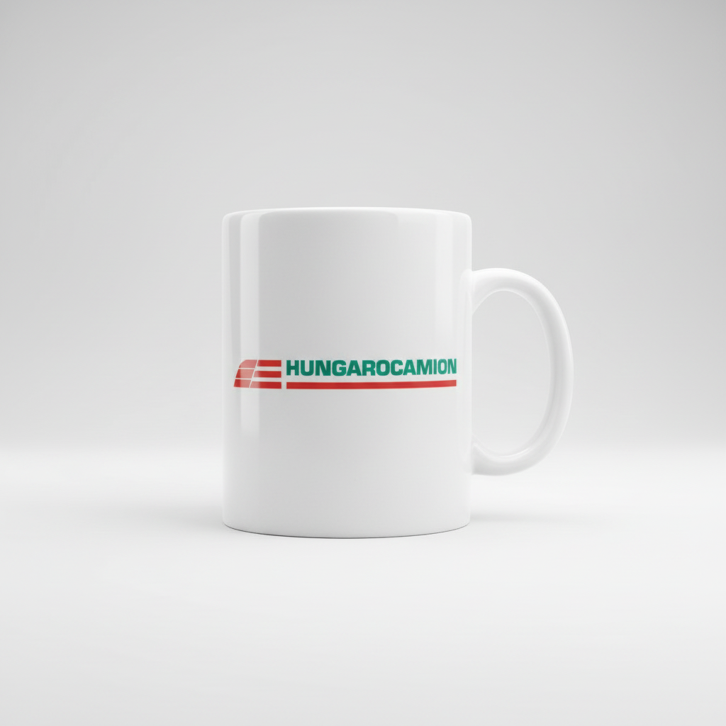 Hungarocamion Logo Mug White 3dl