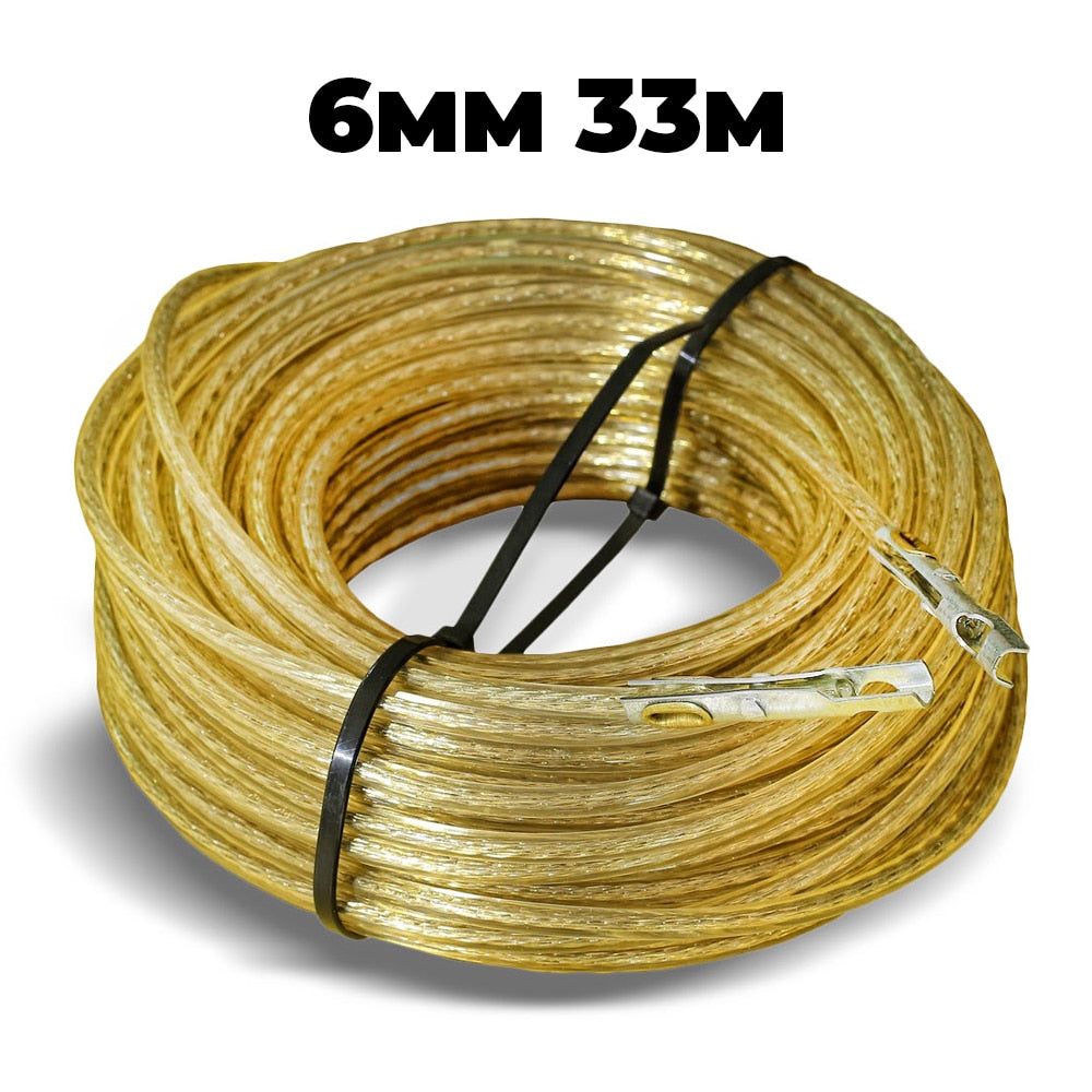 6mm Steel Security Rope with Fitted End Loops